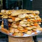 London, England, Great Britain. Borough Hall Market, fresh food, vendors and produce market. Art Print